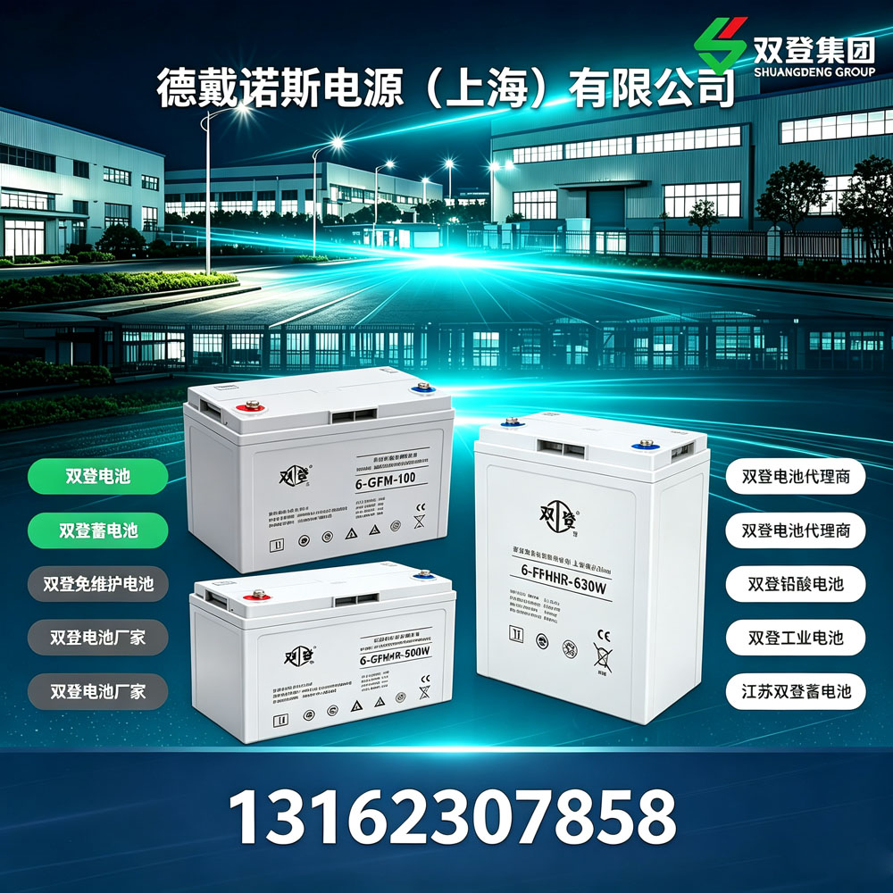 2026权威认证双登代理商正品货源 江苏双登蓄电池工业电池免维护电池全场景方案